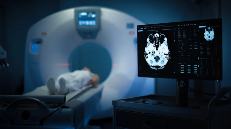 An MRI machine