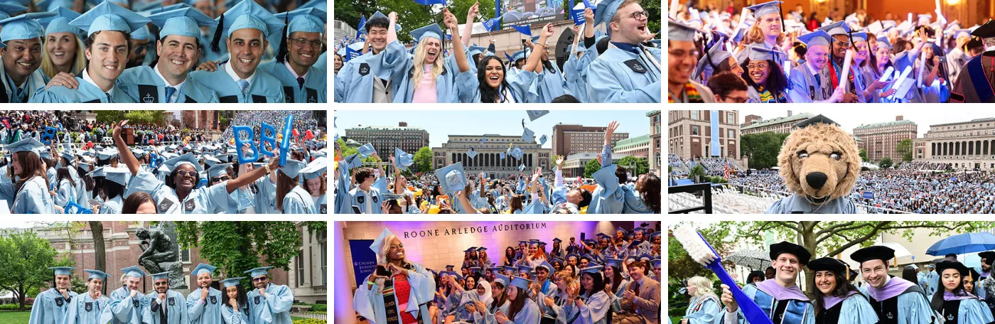 Commencement collage